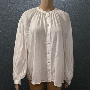NWT Marks&Spencer Ivory white Blouse size 6 M-137